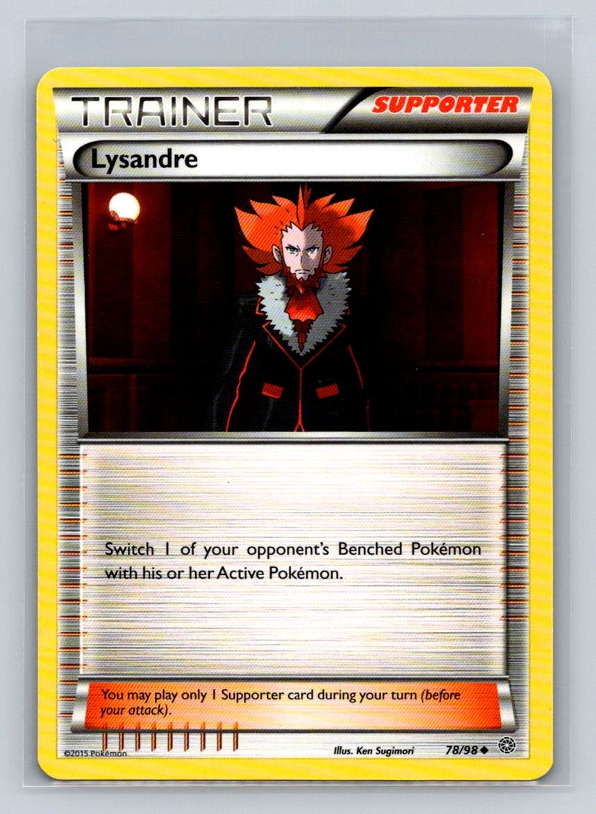 Lysandre #78/98 XY: Ancient Origins Uncommon - Pokemon Card D16
