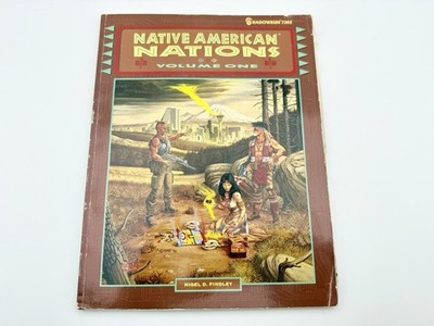 Native American Nations Vol 1 Shadowrun RPG NIgel Findley  FASA