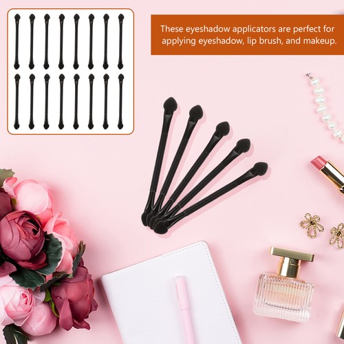 30 Pezzi Bastone Ombretto Donna Pennelli Trucco Ombretto Spugna Applicatore per - Foto 10 di 12