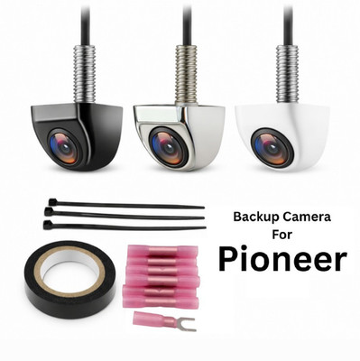 Rear View BackUp Camera For PIONEER MVH-2300NEX MVH2300NEX Black Silver White