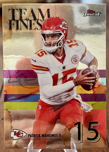 2025 Topps Finest - Team Finest Patrick Mahomes II #TF-3