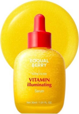 EQQUALBERRY Glow Filter Vitamin illuminating Serum 1 fl oz 30mL