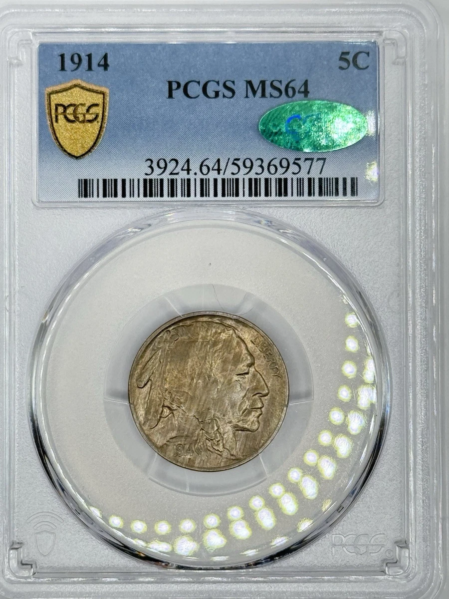 1914年オーストリア コロナ 銀貨　PCGS MS64 MS 64 Graded 1914 Year US Buffalo Nickels (1913-1938) for sale | eBay