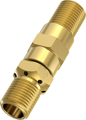 Skyflame LP Propane Gas Fire Pit Air Mixer Valve 1/2'', Solid Brass, 90K BTU Max 