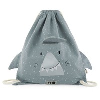 Trixie - Turnbeutel Mr. Shark - Kinder Sportbeutel - Drawstring Bag Haifisch