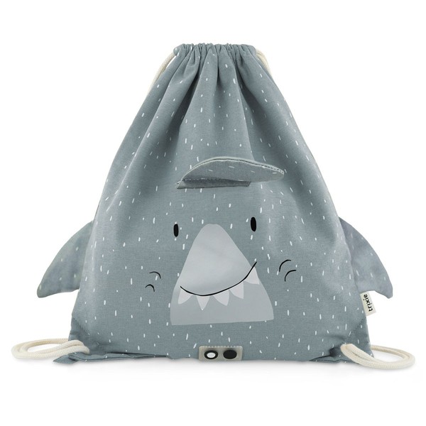 Trixie - Turnbeutel Mr. Shark - Kinder Sportbeutel - Drawstring Bag Haifisch-image