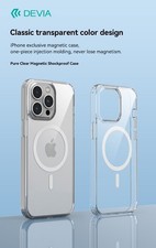 Cover trasparente magnetica carica wireless iPhone 15