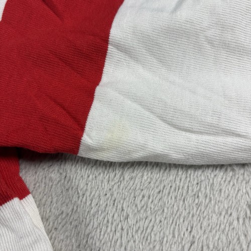 Vintage OshKosh BGosh Red Striped Long Sleeve Shirt Toddler 24M made In USA #2B - Picture 2 of 11