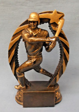male BASEBALL gold statue halo trophy resin award Marco RST801