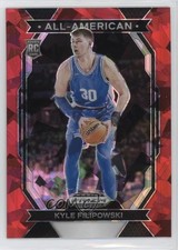 2024-25 Panini Prizm Draft Picks All-American Red Ice Kyle Filipowski #20 05go