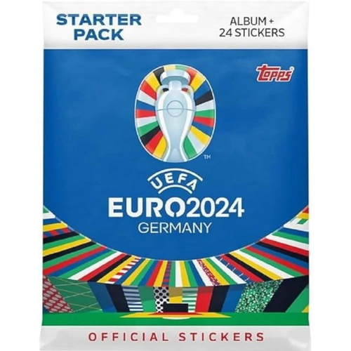 Topps: 2024 Match Attax Euros Sticker Album Starter Pack