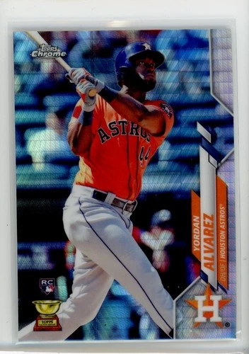 2020 Topps Chrome #200 Yordan Alvarez Prism Refractor