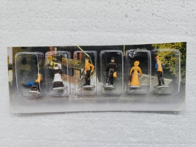HO SCALE BACHMANN MINI PEOPLE #42335 OLD WEST FIGURES 6 FIGURE SET NEW ON CARD!