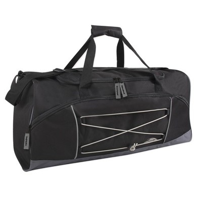 60 Liter Seesack - strapazierfähig extra groß 26 x 11,5 x 12 Zoll, schwarz 
