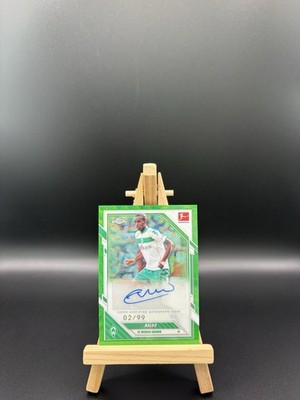 Topps Chrome Bundesliga 25/26 Naldo /99 Auto SV Werder Bremen Color Match Legend