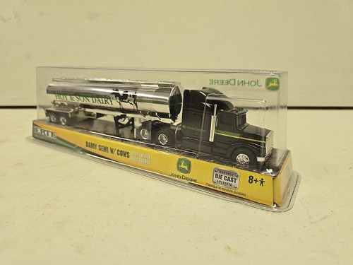 Ertl 1/64 Scale John Deere Dairy Semi With Cows NIB - Picture 5 of 11