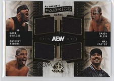 2025 SP Game Used AEW Authentic Fabrics Quads Darby Allin Max Caster 17an