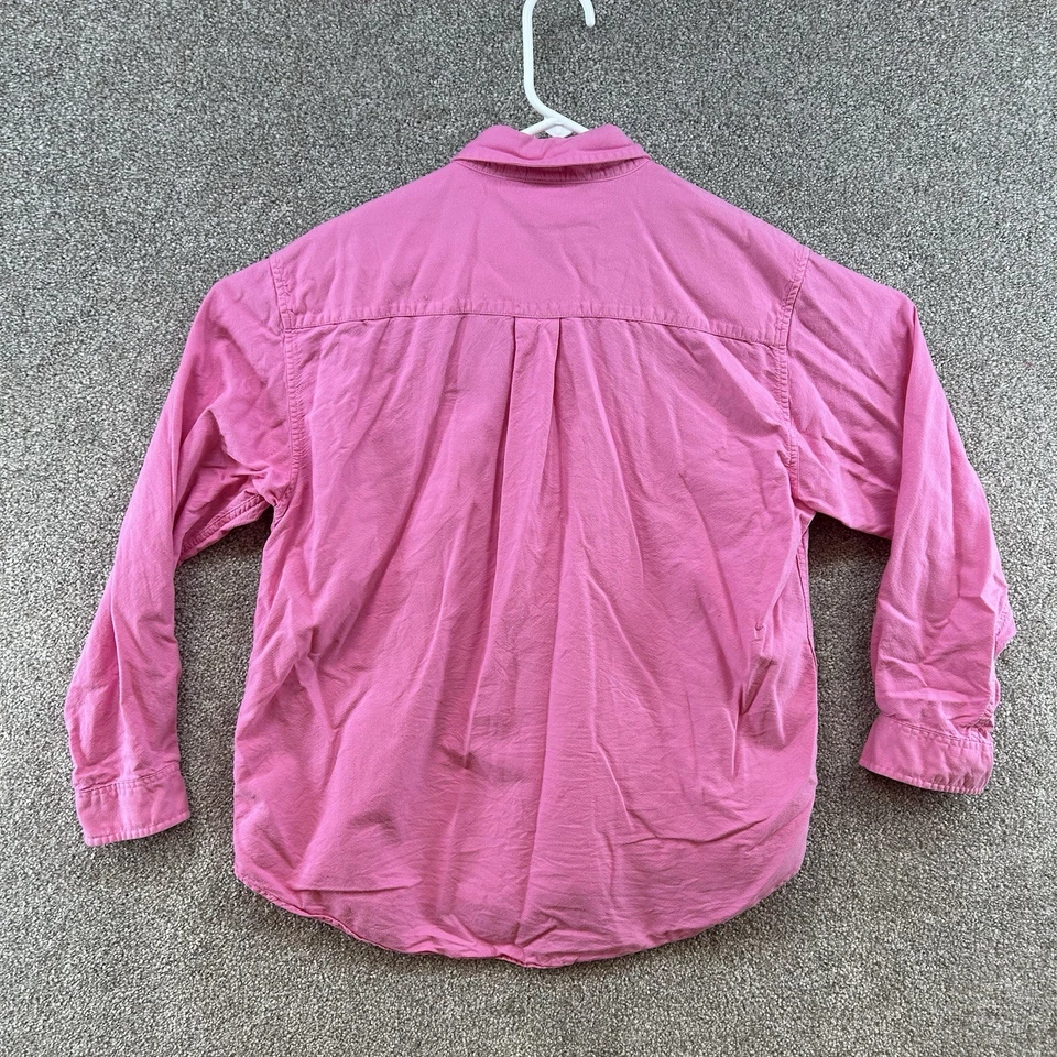 Fresh Produce Men's Button Up Size Small Pink Long Sleeve Collared - Image 4 of 4