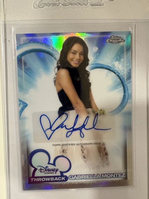 2026 Topps Disney Chrome #DCA-VH Vanessa Hudgens Auto Gabriela Montez