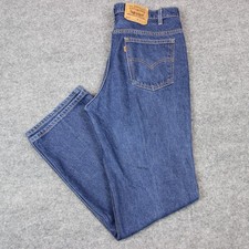 Levi's 517 Jeans Men's 38X32 Actual 36x30 Bootcut Orange Tab Vintage USA FLAW
