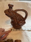 Vintage Frog Decanter Set Mid Century with Six Matching Cups—RARE!! — photo 7