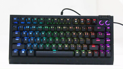 Razer BlackWidow V4 75% Mechanical RGB Gaming Keyboard Orange