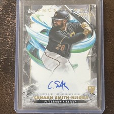 2023 Topps Inception Rookies & Emerging Stars Autograph Canaan Smith-Njigba /299