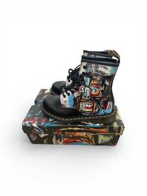 DR. MARTENS x JEAN-MICHEL BASQUIAT 1460 BOOTS | LIMITED EDITION | US M6