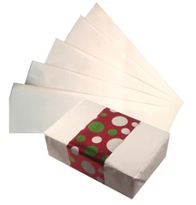 500 Sheets White Tissue Paper, 15 x 20 inches, Bulk Gift Wrapping, Crafts