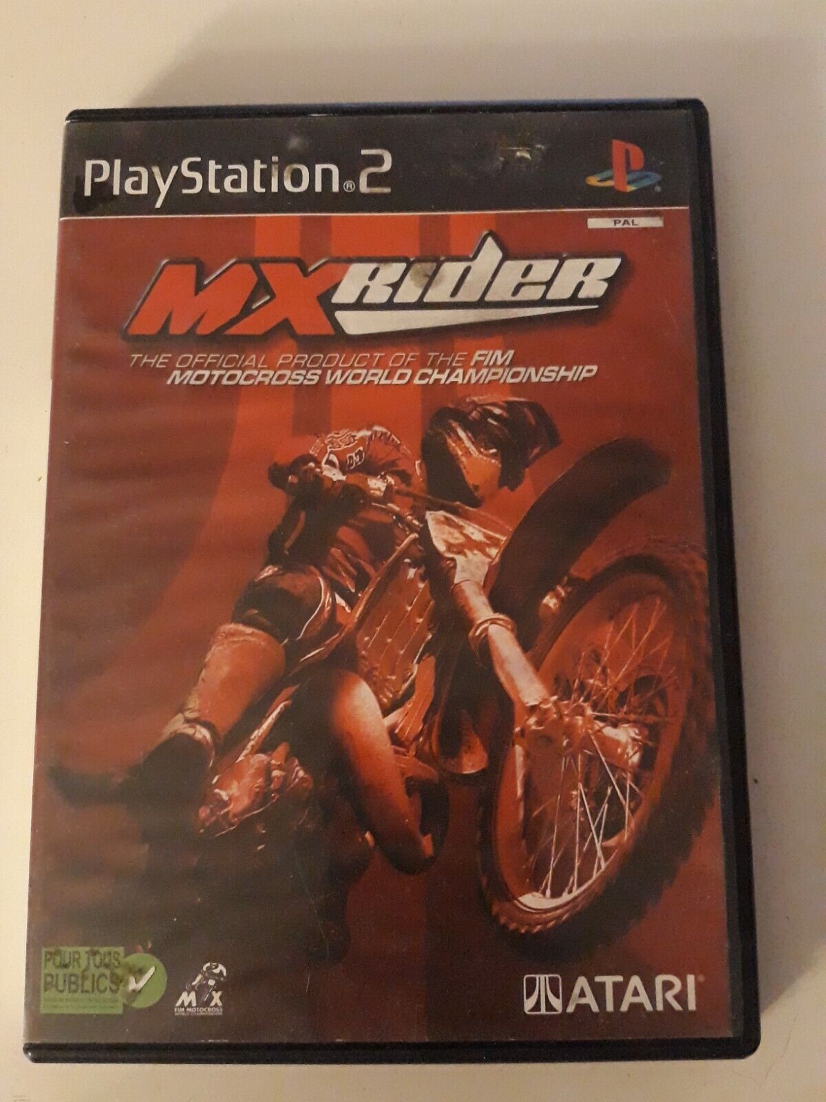 jeu ps2  MX Rider Ps2 pal vf / en bon état 