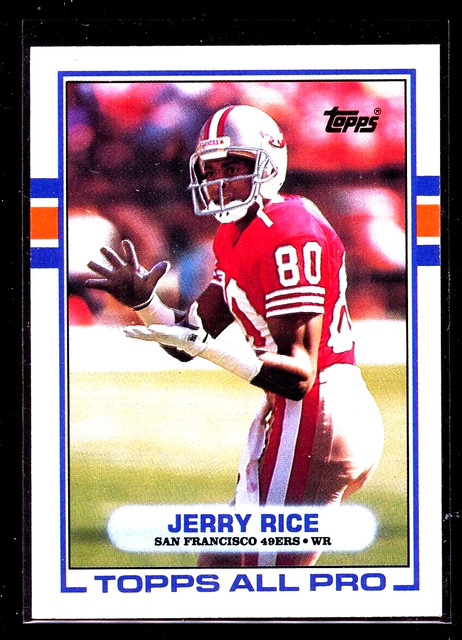 1989 Topps #7 Jerry Rice 49ERS Mint A03807
