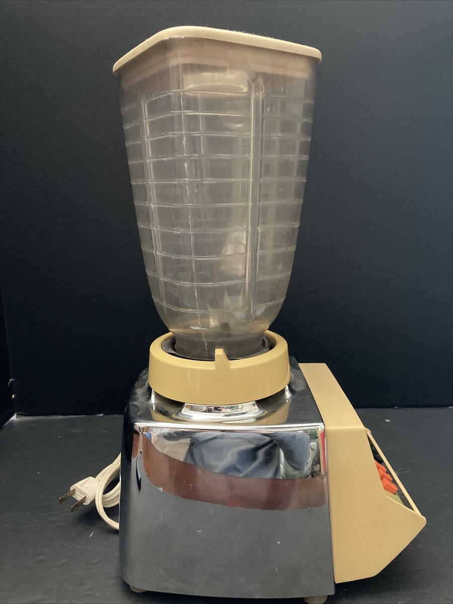 Vintage Osterizer BLENDER Cyclo Trol Eight Imperial Yellow Vintage Osterizer BLENDER Cyclo Trol Eight Imperial Yellow
