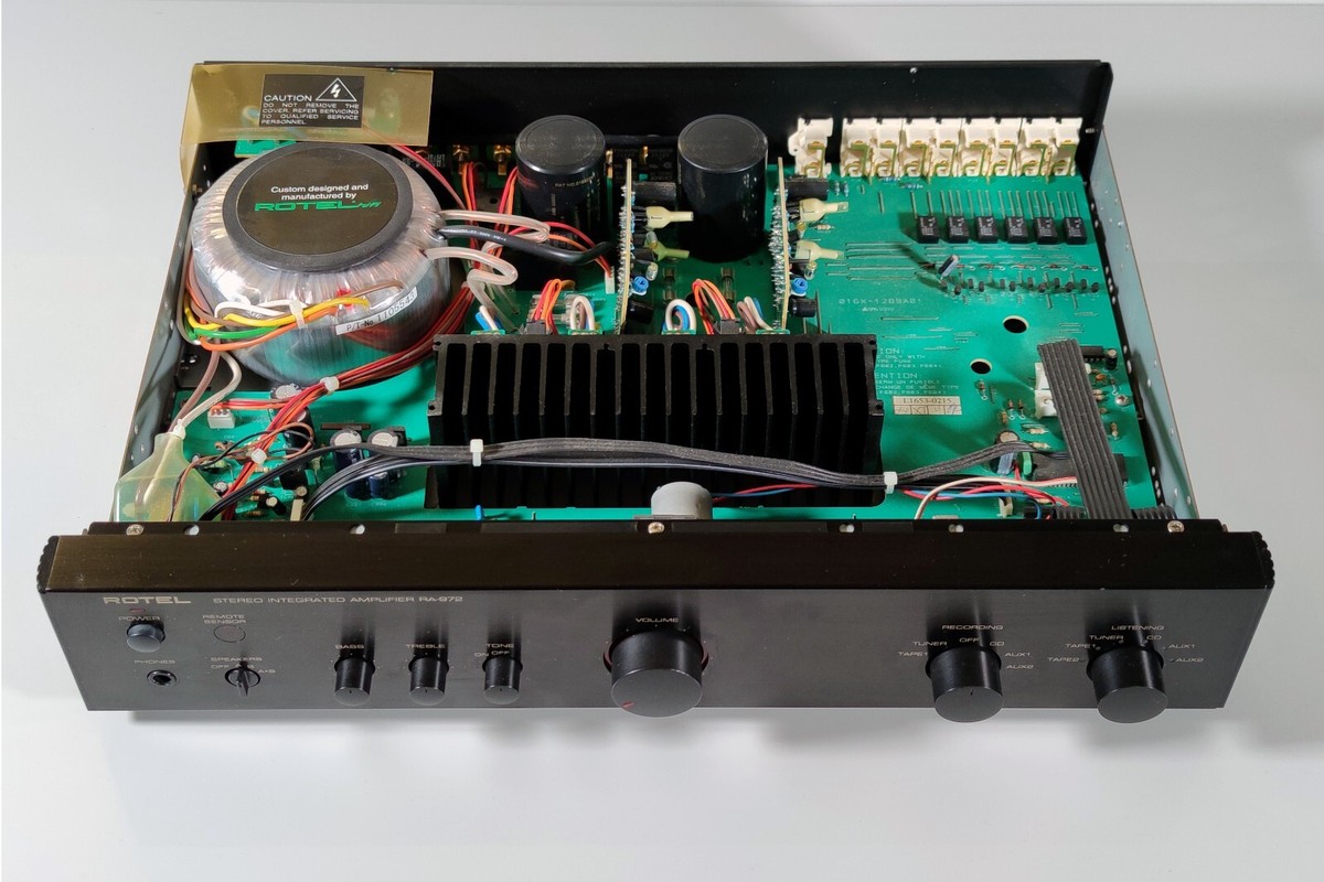 Rotel RA972 Stereo Integrated Amplifier | eBay Rotel RA972 Stereo Integrated Amplifier | eBay