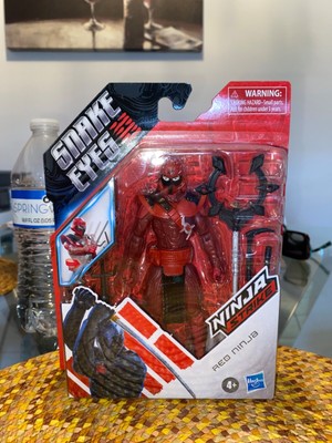    GI Joe  Snake Eyes NINJA STRIKE  Red Ninja