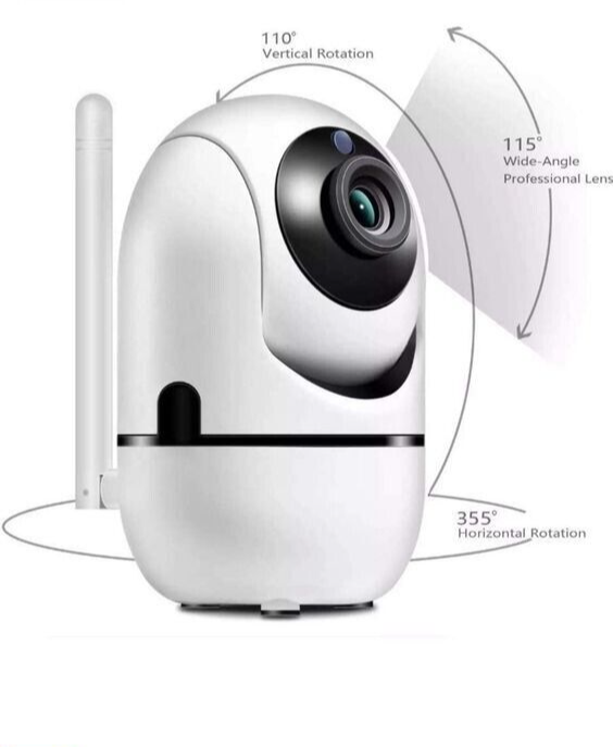 New Cloud Smart Camera with Remote Viewing and Two-Way Audio