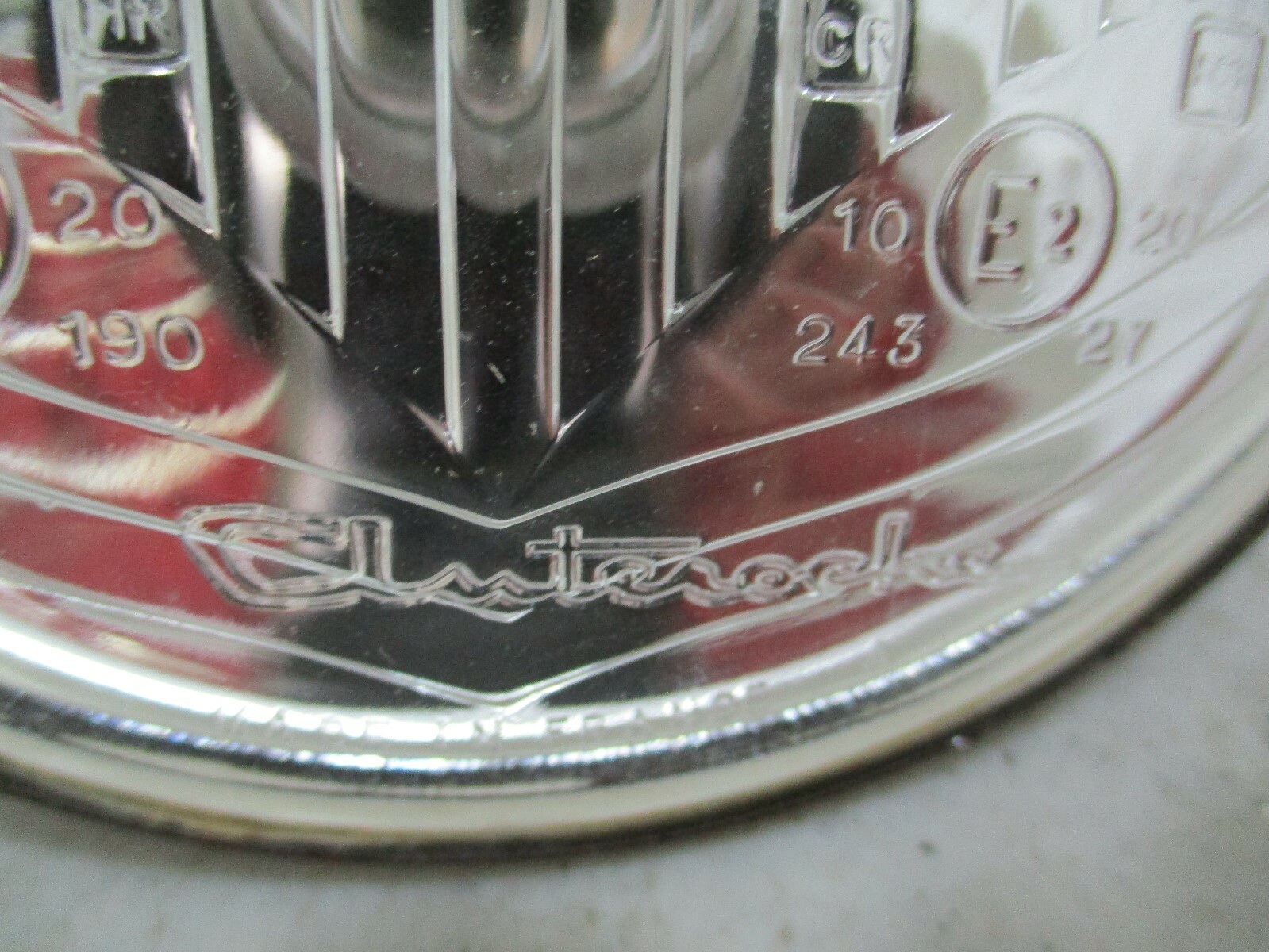 Cluterocke fog light lens Rolls-Royce Phantom III Wraith Silver Wraith Bugatti 