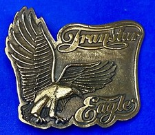 Vintage IH International Harvester Belt Buckle 4070 Transtar scout Binder Eagle