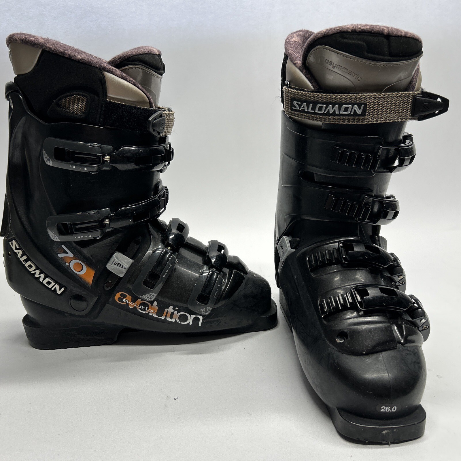 Salomon Evolution 7.0 Ski Boots Black Flex 60 302mm eBay