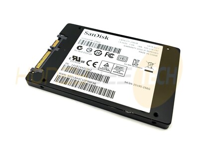 GENUINE SANDISK 256GB 2.5'' 7MM SSD SATA ULTRA PLUS SOLID STATE DRIVE SDSSDHP