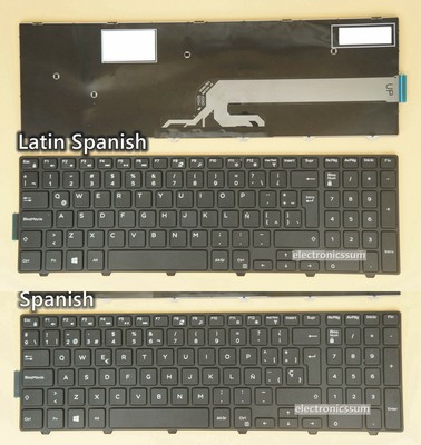 La Spanish Keyboard For Dell Vostro 3546 3565 3568 3549 3558 Latitude 3550 3560 Ebay