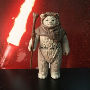 vintage star wars ewok figures