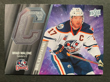 Brad MALONE 2021-22 Upper Deck AHL Captains #L-1 Beaconsfield
