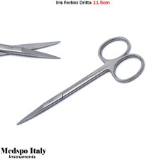 Dentale Chirurgico Forbice Iris Dritte Sutura del tessuto Medicazione Strumento
