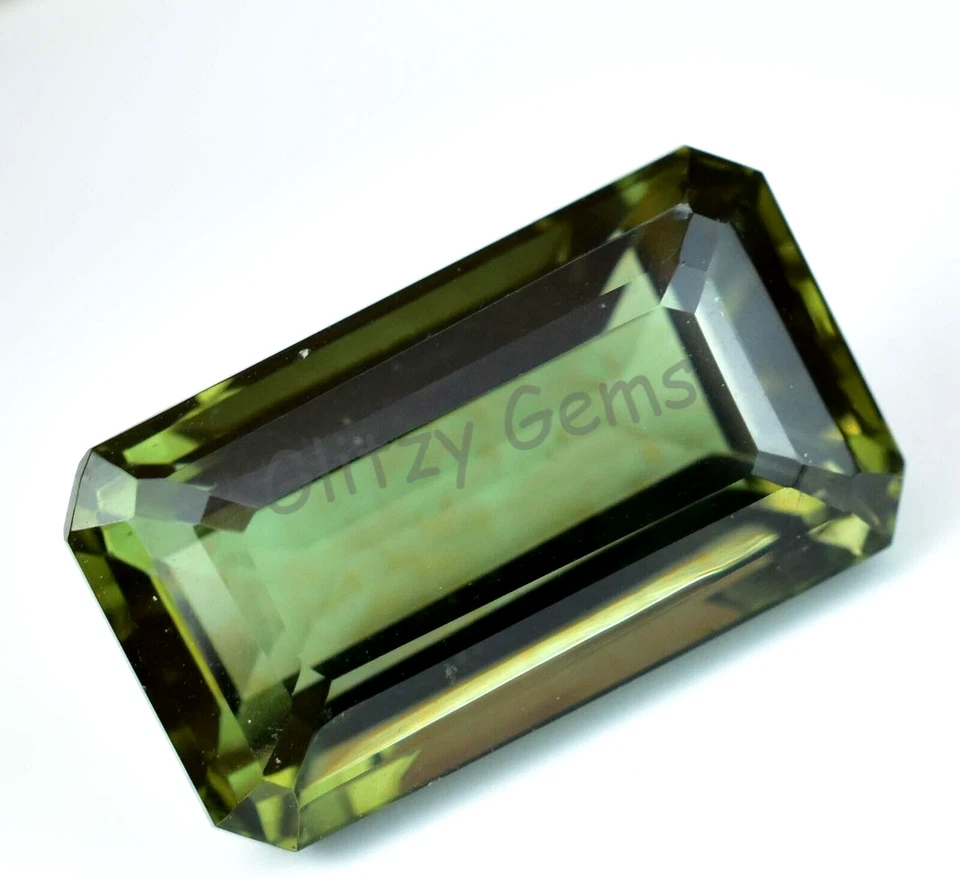 Natural Hiddenite Kunzite 23.00 Ct Radiant Certified Rare Found Loose Gemstone - Image 4 of 4