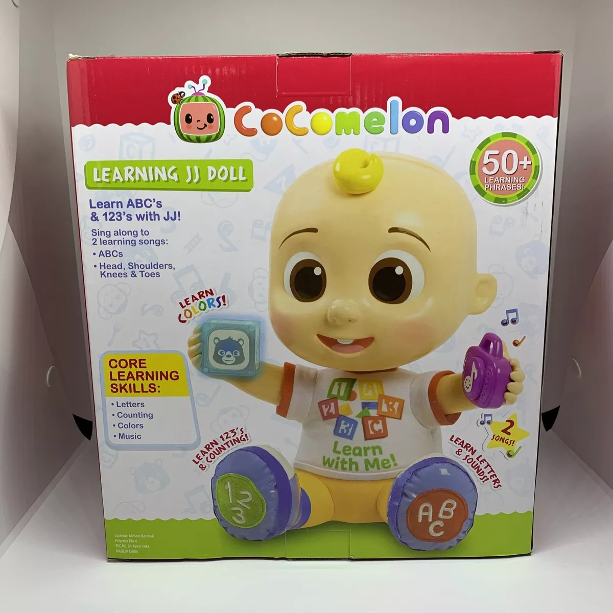 Jouet interactif Cocomelon - I learn with my doll J.J