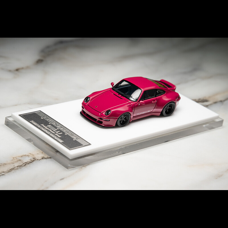 M64X MY64 1:64 Porsche Gunther Werks 993 400R Ducktail Rubystone