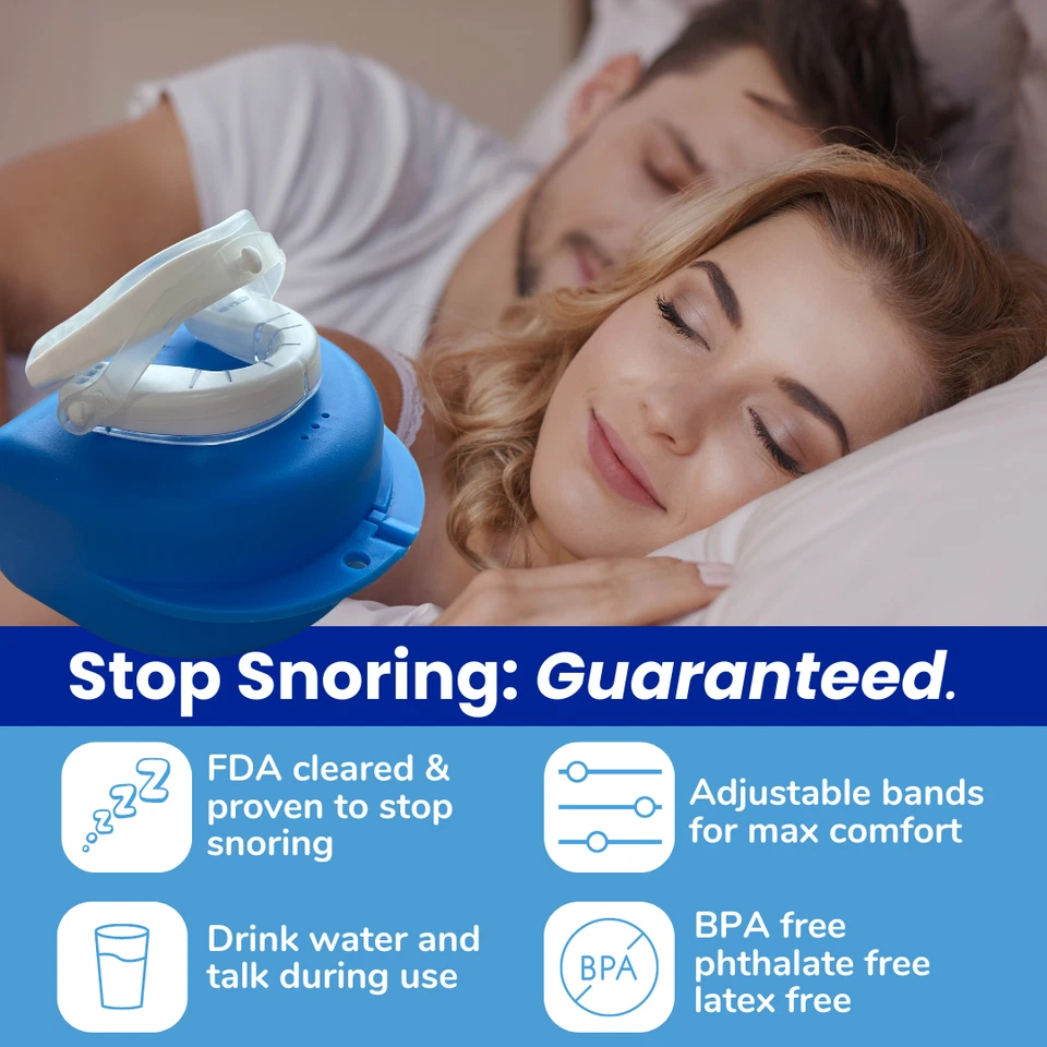 Somnofit-S Anti-Snore Mouth Guard+ | Luxury Snoring Mouthpiece | Swiss Made - Image 3 of 4