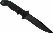 Rubber Training Knife Black Replica Bendable Practice Fighting Safe