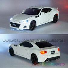 1:32 Subaru BRZ 2019 Hot Hatch Modelo Coche Diecast Vehículo Colección Regalo Blanco