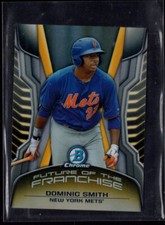 2014 Bowman Draft Chrome DOMINIC SMITH FUTURE OF THE FRANCHISE MINI New York Met